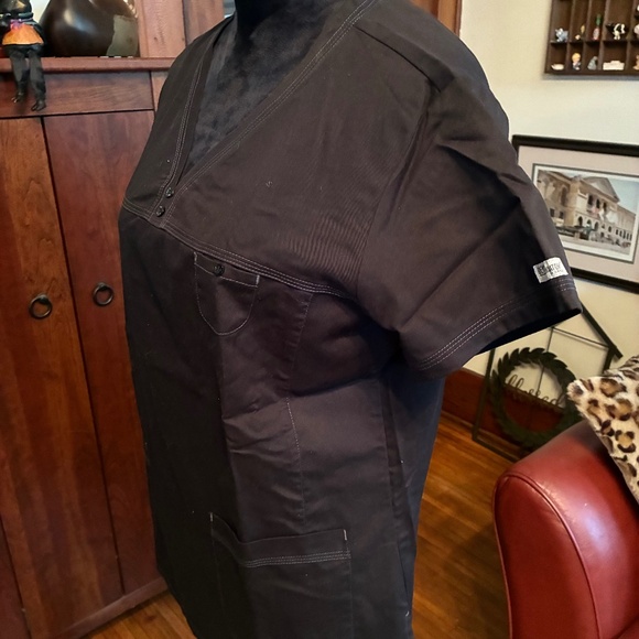 "Grey's Anatomy" scrub top, L, black - Picture 2 of 7